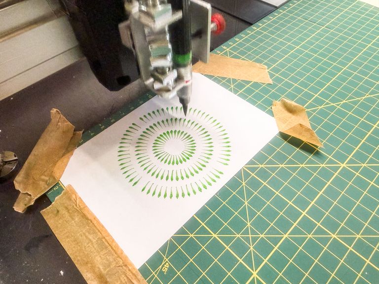 Artwork from project The Drawing Machine